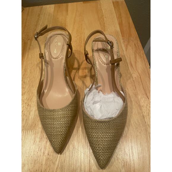 Bandolino Movito Women's Pump, Size 8, Flax Linen Color, S99 - Picture 4 of 10